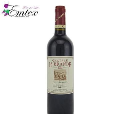 法國紅酒 拉布蘭德莊園 干紅葡萄酒 進口紅酒批發